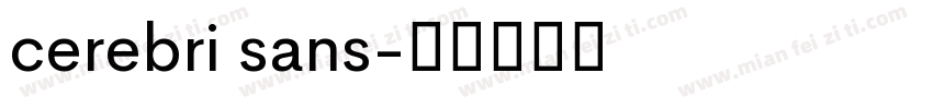 cerebri sans字体转换